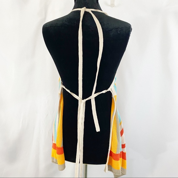 Nanette Lepore Stripe Cover Up Apron - Picture 4 of 5